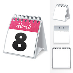 Image showing March 8 calendar