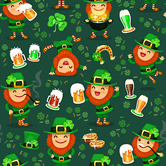 Image showing st.Patrick's Day's pattern