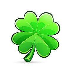 Image showing st.Patrick's Day's four-leaf clover