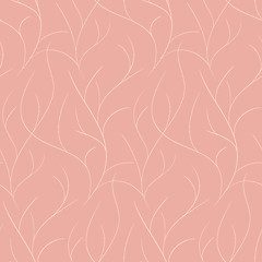 Image showing Stripes on pink background seamless pattern