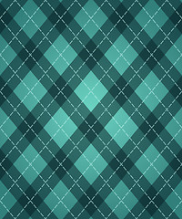 Image showing St.Patrick's Day's rhombic pattern