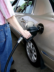 Image showing Pumping Gas