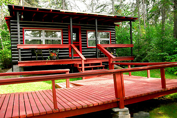 Image showing Forest cottage