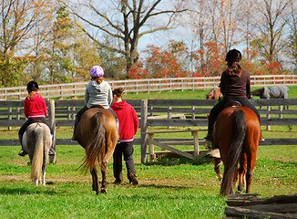 Image showing Riding