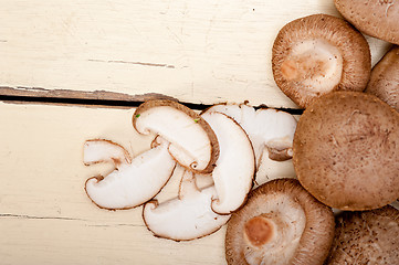 Image showing shiitake mushrooms