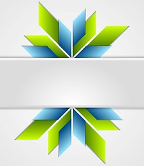 Image showing Bright abstract corporate background