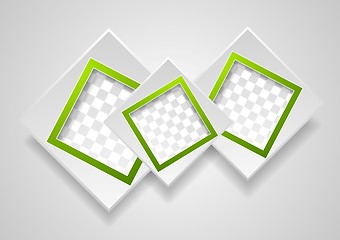 Image showing Abstract modern frames background