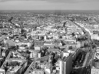 Image showing  Berlin aerial view 