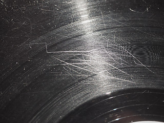 Image showing Scratched record