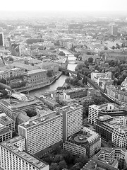 Image showing  Berlin aerial view 