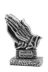 Image showing praying hands