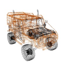 Image showing 3d model cars 