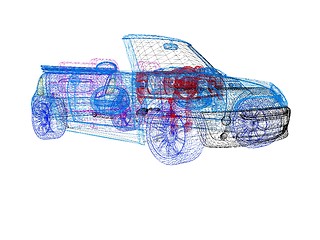 Image showing 3d model cars 