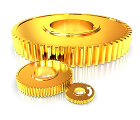 Image showing Gear wheels