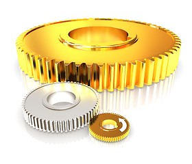 Image showing Gear wheels