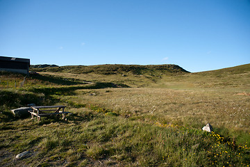 Image showing Mountain plateau Valdresflye, Jotunheimen, Norway