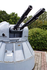 Image showing Two guns