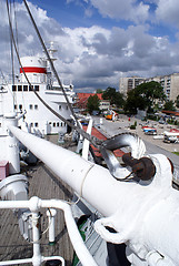 Image showing White ship