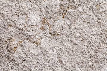 Image showing Close Up On Rough Texture Of An Ancient Stone Wall