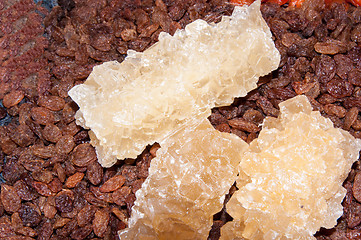 Image showing Oriental sweetness of crystal sugar or navat