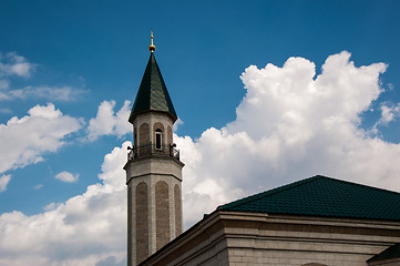 Image showing The central cathedral mosque of the city of Orenburg