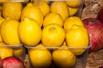 Image showing Fresh fruit sold in the Bazaar