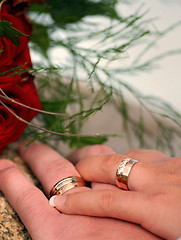 Image showing wedding rings