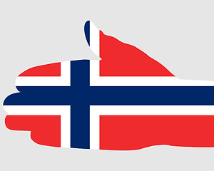 Image showing Norwegian handshake