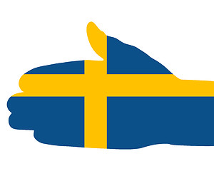 Image showing Swedish handshake