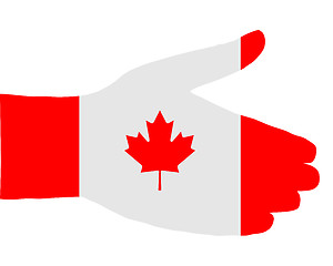 Image showing Canadian handshake