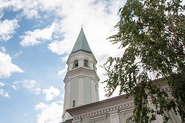 Image showing Mosque with minaret Husainiy in the city of Orenburg 