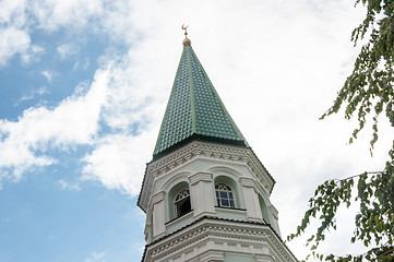 Image showing Mosque with minaret Husainiy in the city of Orenburg 