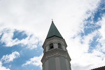 Image showing Mosque with minaret Husainiy in the city of Orenburg 