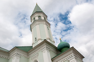 Image showing Mosque with minaret Husainiy in the city of Orenburg 