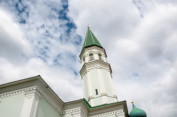 Image showing Mosque with minaret Husainiy in the city of Orenburg 