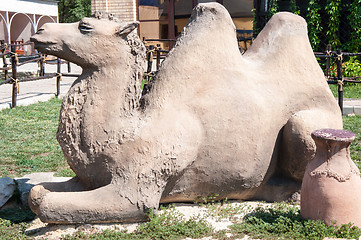 Image showing Sculpture of a camel