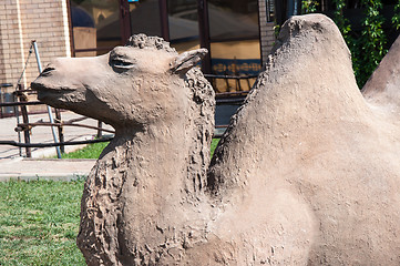 Image showing Sculpture of a camel