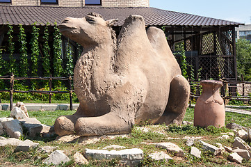 Image showing Sculpture of a camel