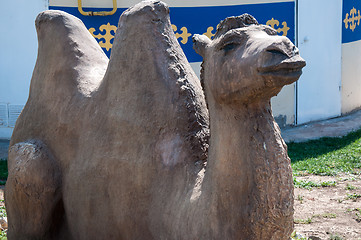 Image showing Sculpture of a camel