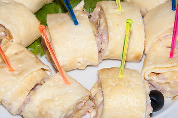Image showing Snacks canape