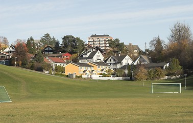 Image showing Park and house