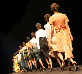 Image showing Fashion show.