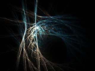 Image showing Magical light fractal