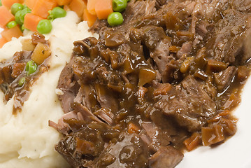 Image showing yankee pot roast with gravy