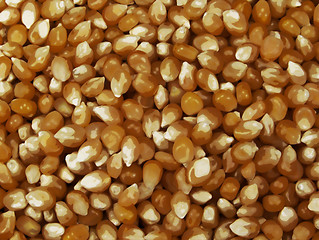 Image showing Popcorn Kernels Background