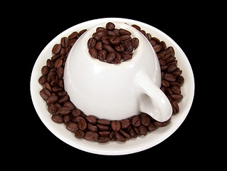 Image showing Upside Down Coffee Mug
