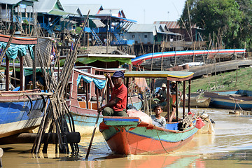 Image showing ASIA CAMBODIA SIEM RIEP TONLE SAP