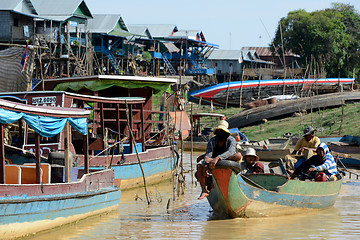 Image showing ASIA CAMBODIA SIEM RIEP TONLE SAP