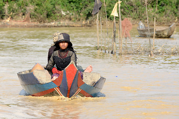 Image showing ASIA CAMBODIA SIEM RIEP TONLE SAP