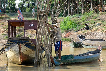 Image showing ASIA CAMBODIA SIEM RIEP TONLE SAP